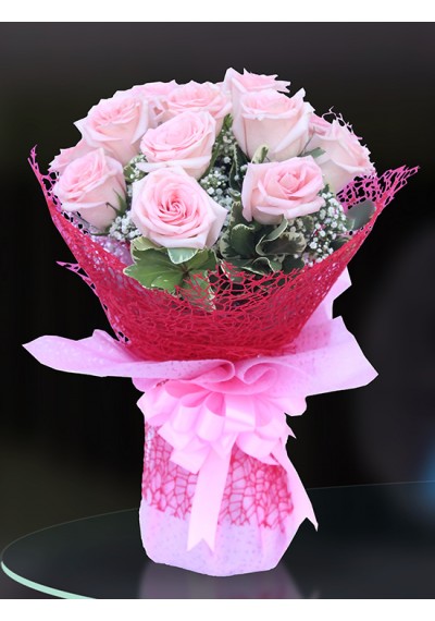 Pink Rose Bouquet