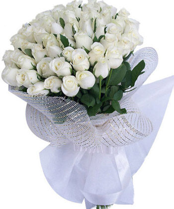 White Roses Bouquet